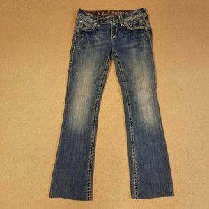 Rock Revival May Easy Boot Denim Jeans Women’s Size 27 Medium Wash Blue 27x31